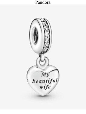 Pandora My Beautiful Wife Dangle Charm